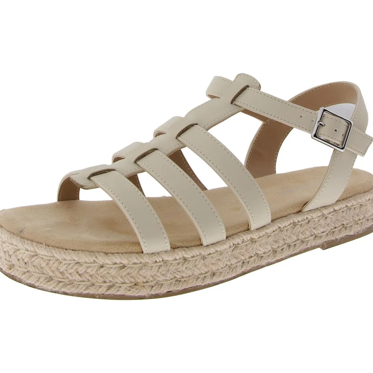 Rykerr Faux Leather Strappy Fisherman Sandals