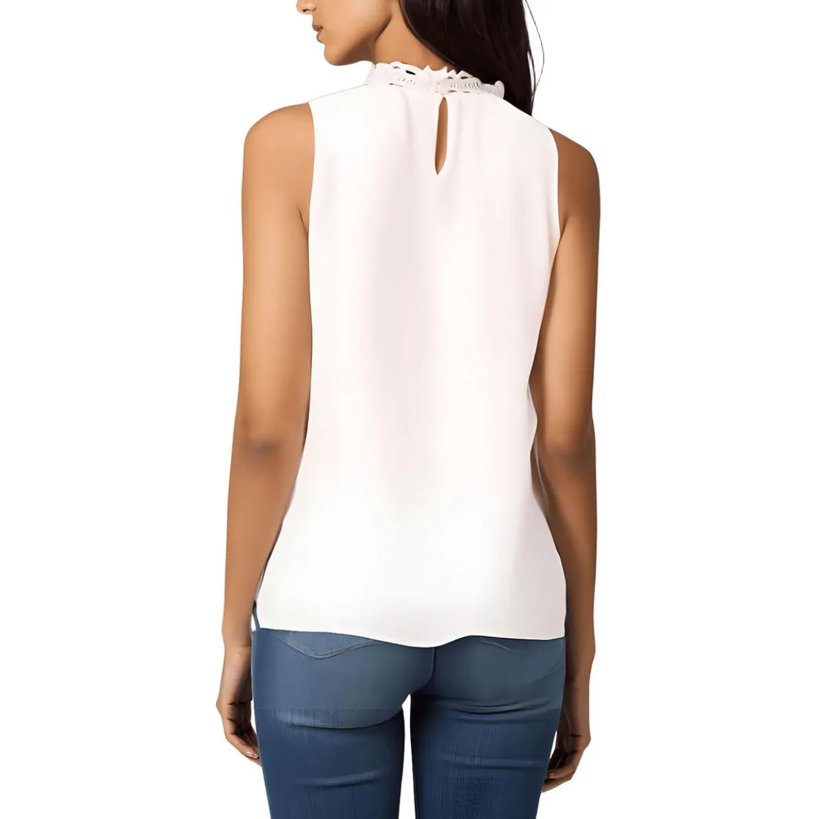 Solid Chiffon Blouse