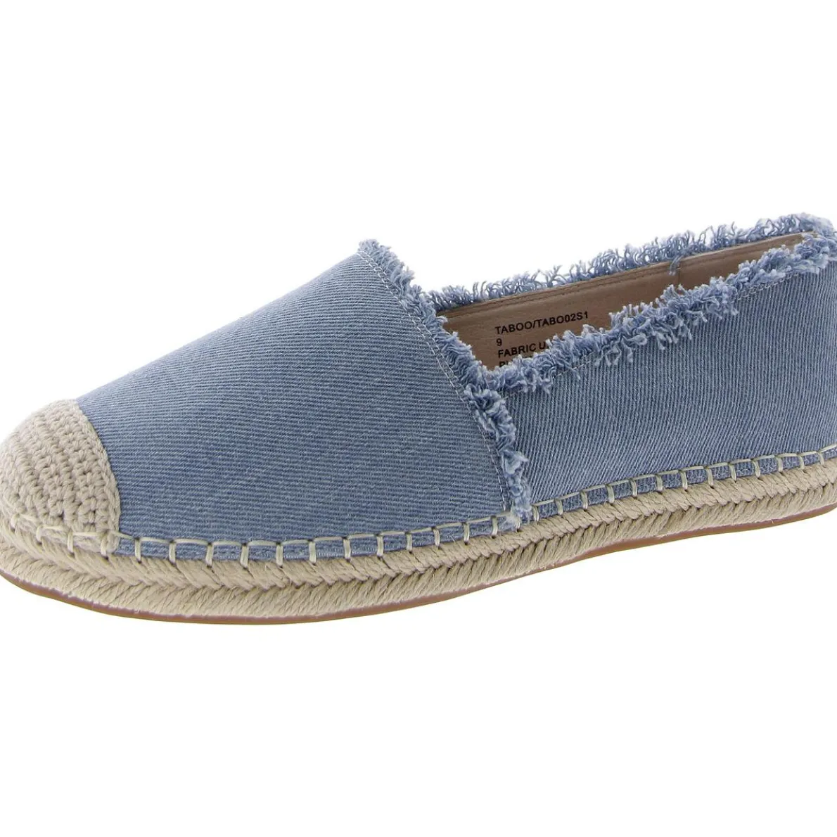 Taboo Denim Slip On Espadrilles