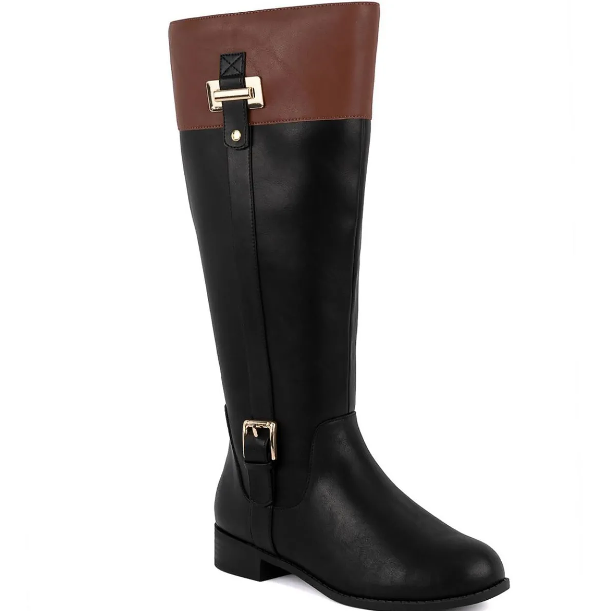 JNYLEODENNWC Wide Calf Mid-Calf Boots