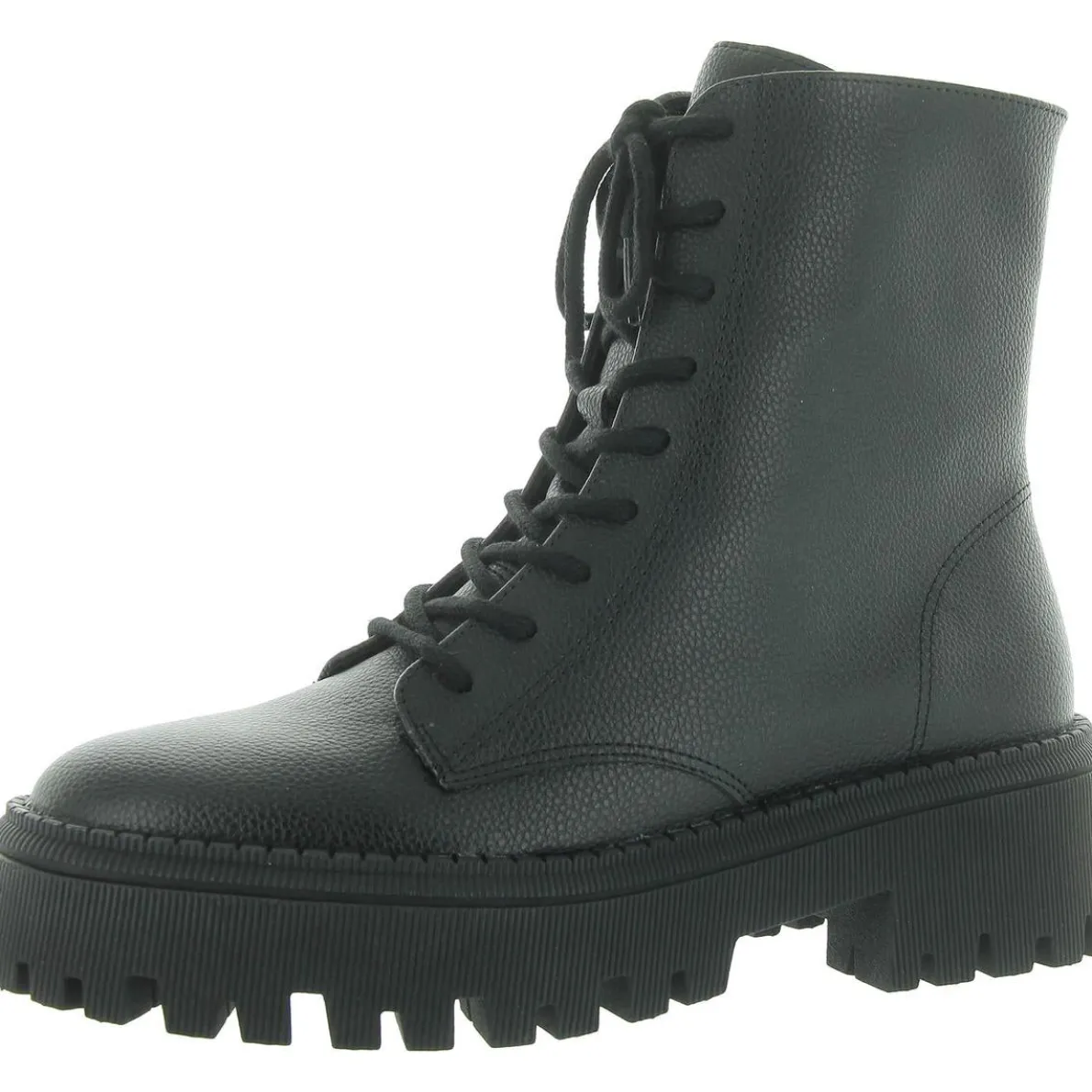 MAYA Pull On Lug Sole Combat & Lace-Up Boots