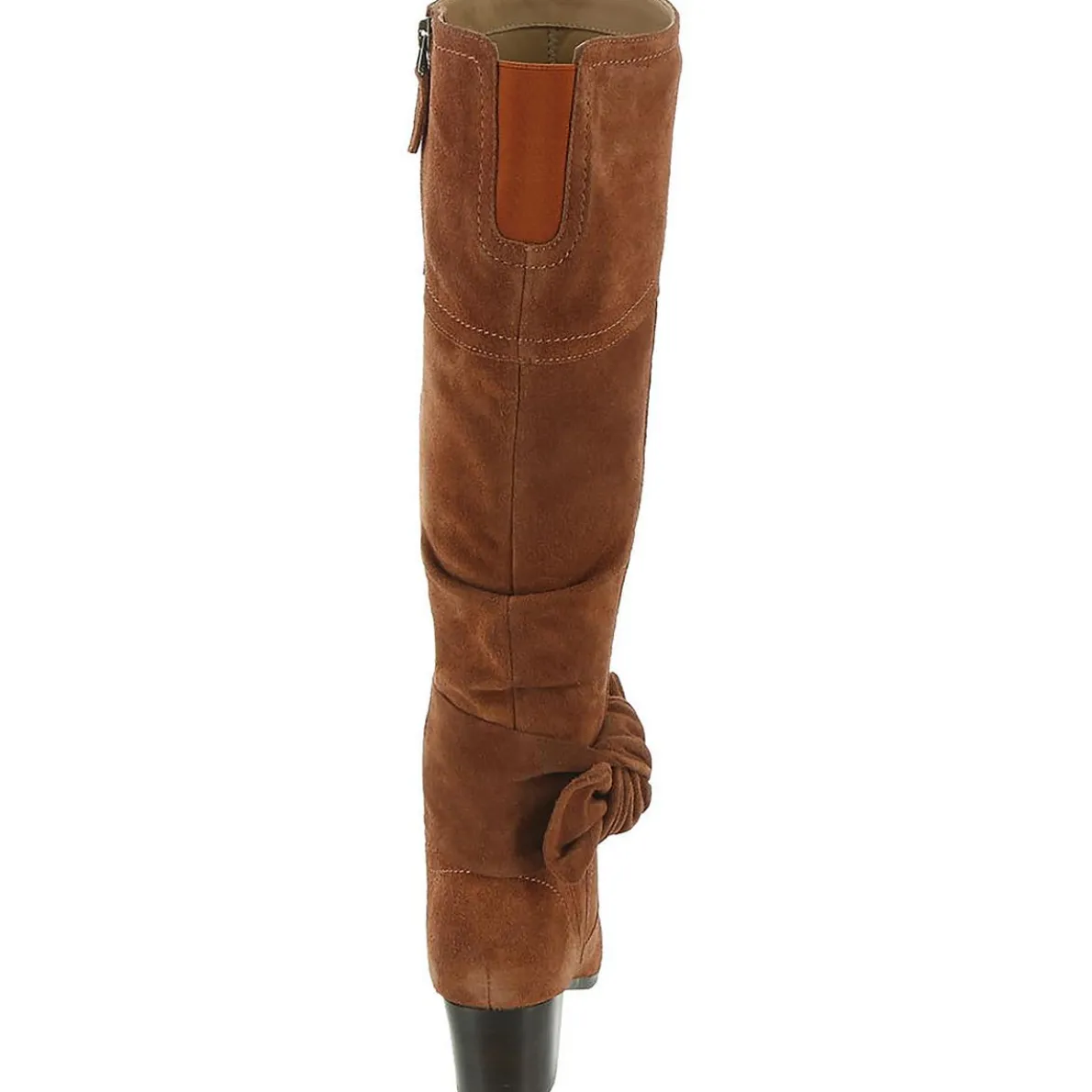 Sassy Leather Tall Knee-High Boots