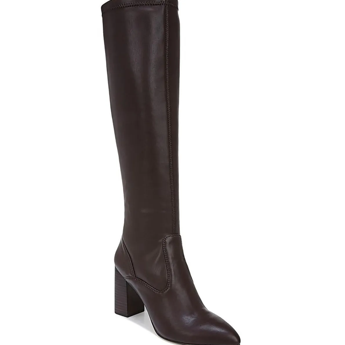 Katherine Zipper Knee-High Boots