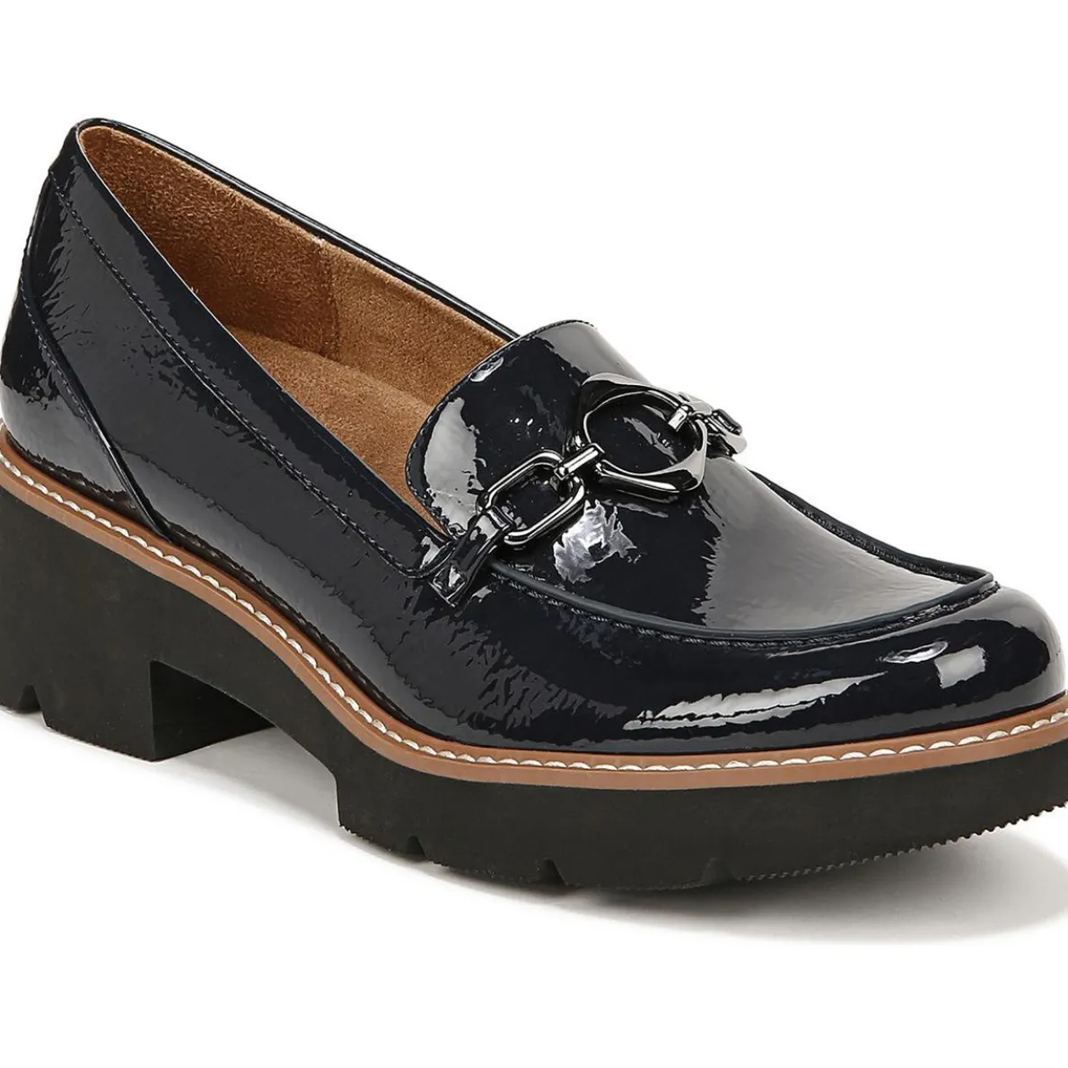 Cabaret-O Lugged Sole Slip-On Loafers