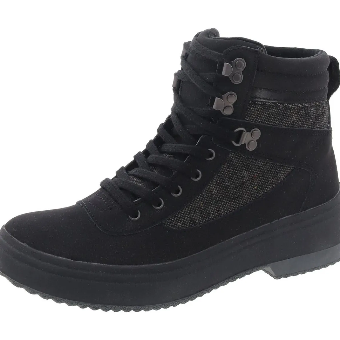 Lace-Up Ankle Boots