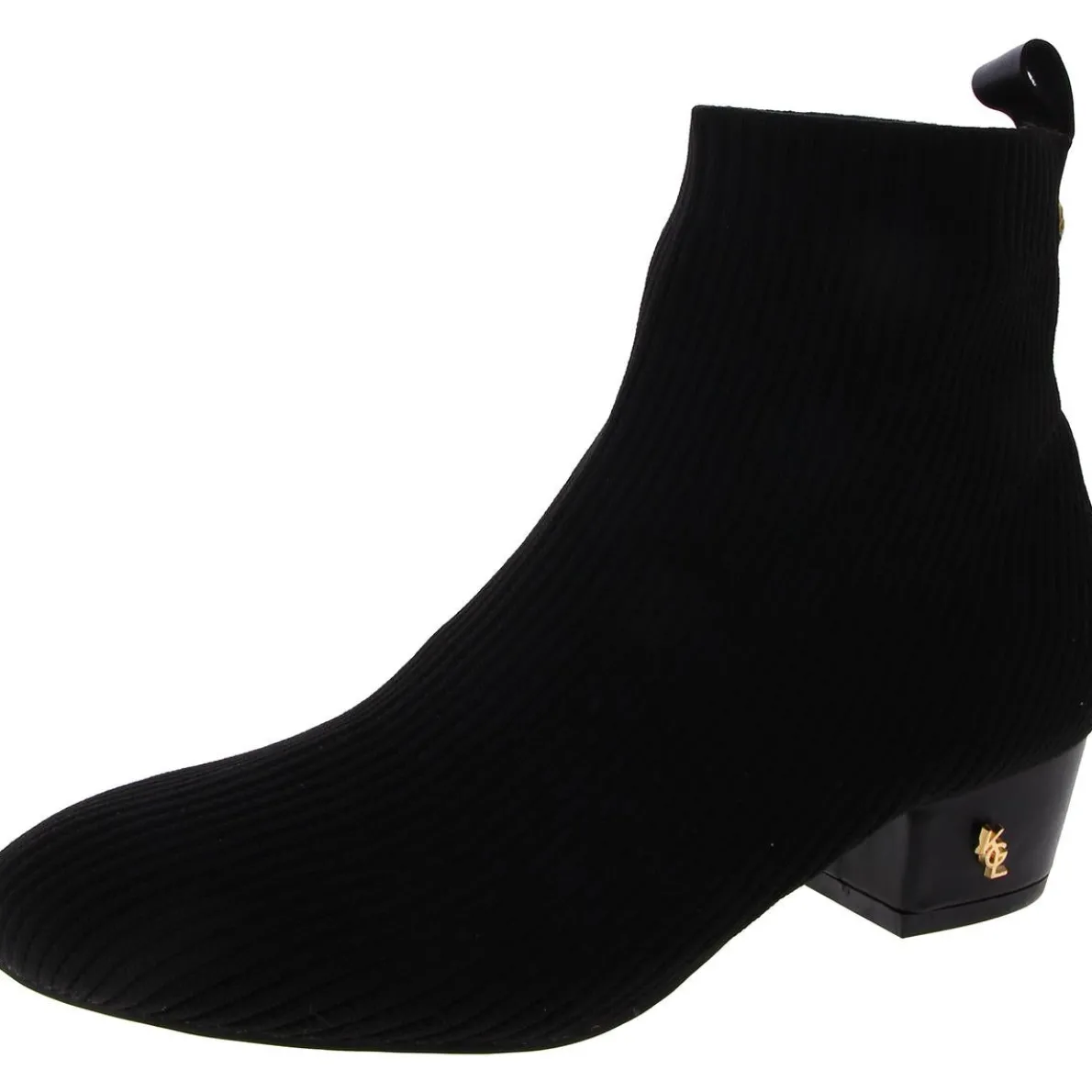 Knit Pull On Ankle Boots