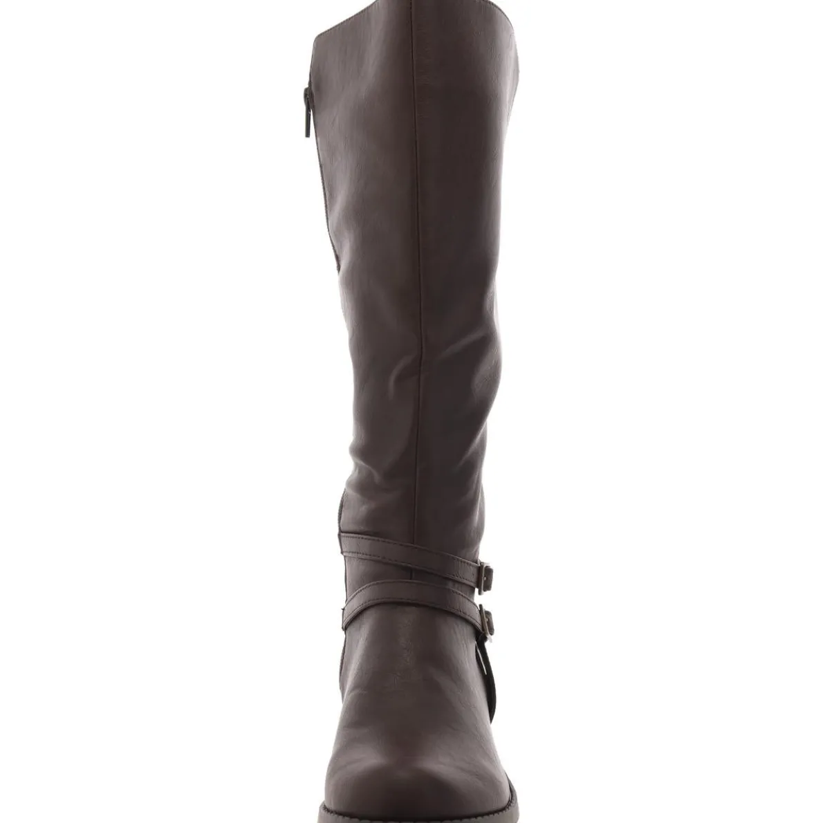 Bay Plus Faux Leather Wide Calf Mid-Calf Boots