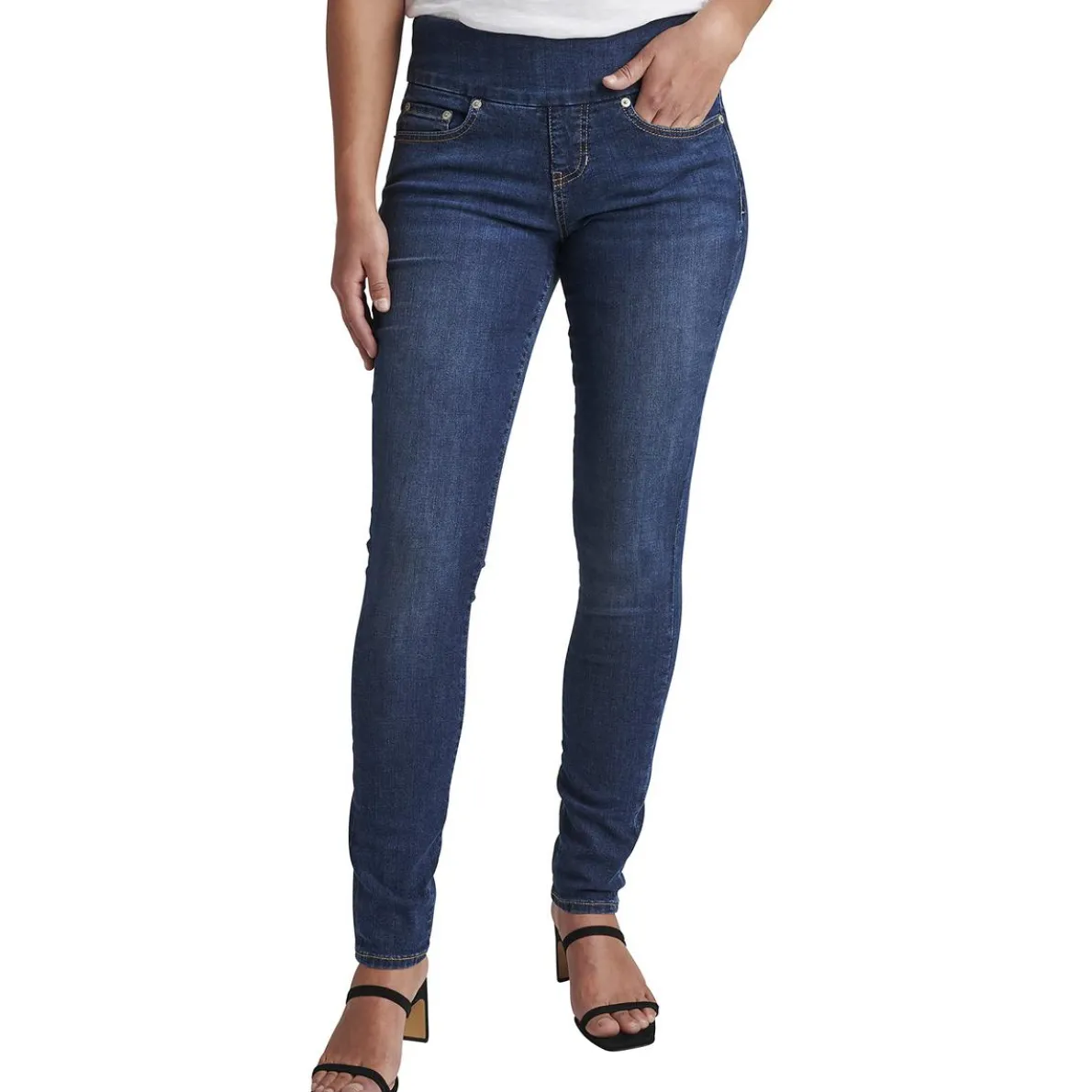 Nora Pocket Denim Skinny Pants