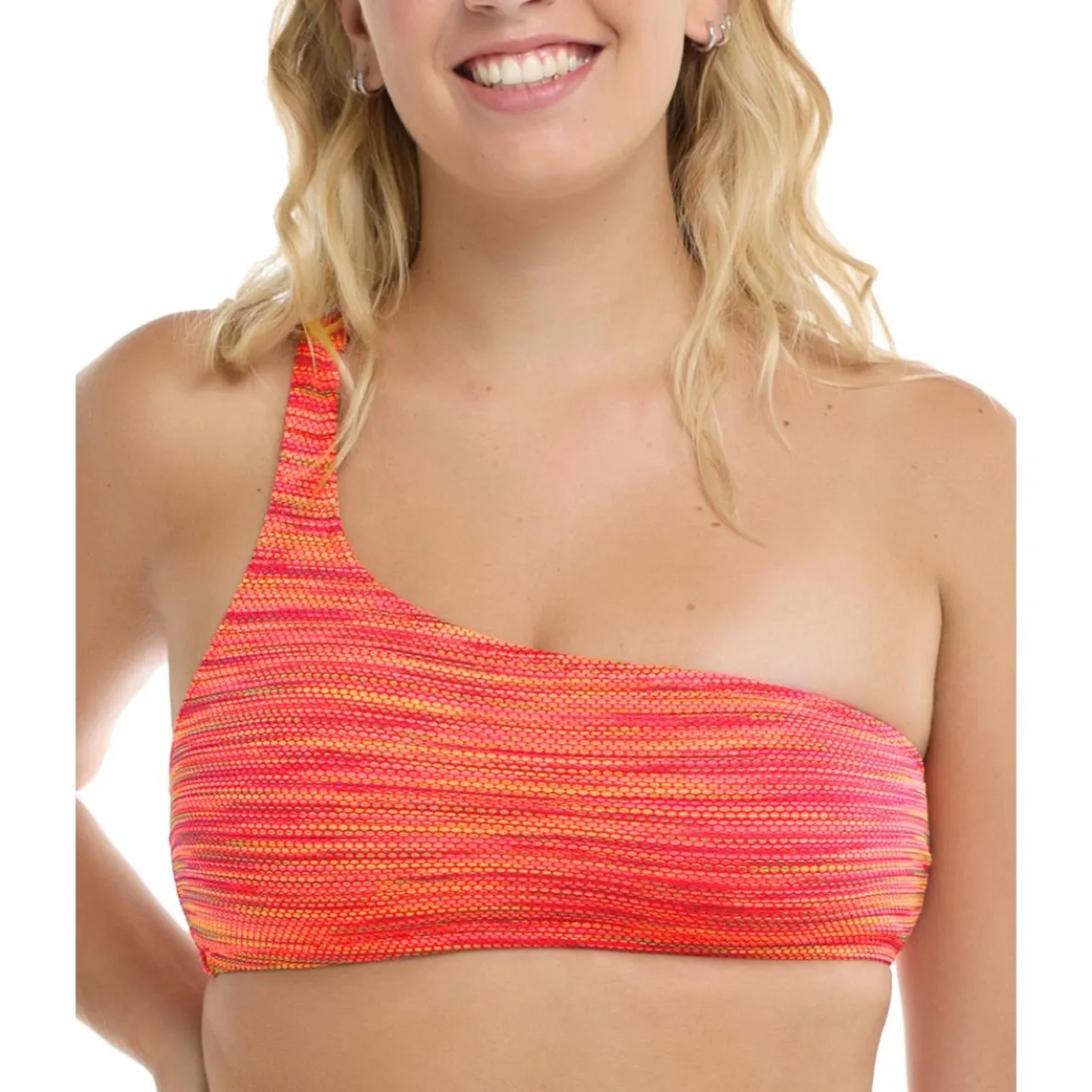 Malia Textured Bikini Swim top