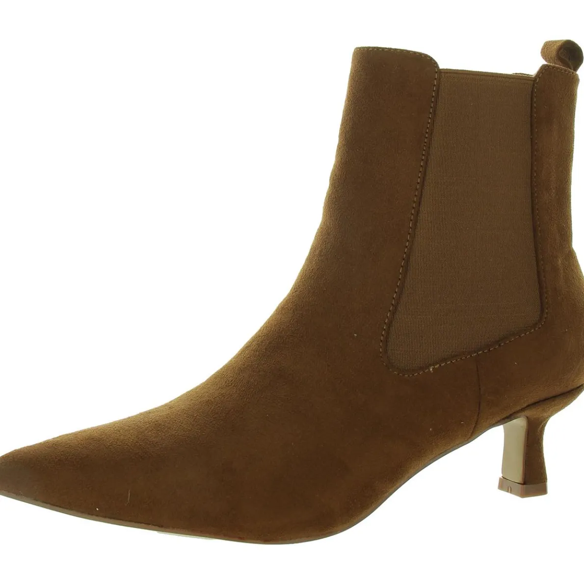 Tenlee Pointed Toe Kitten Heel Ankle Boots