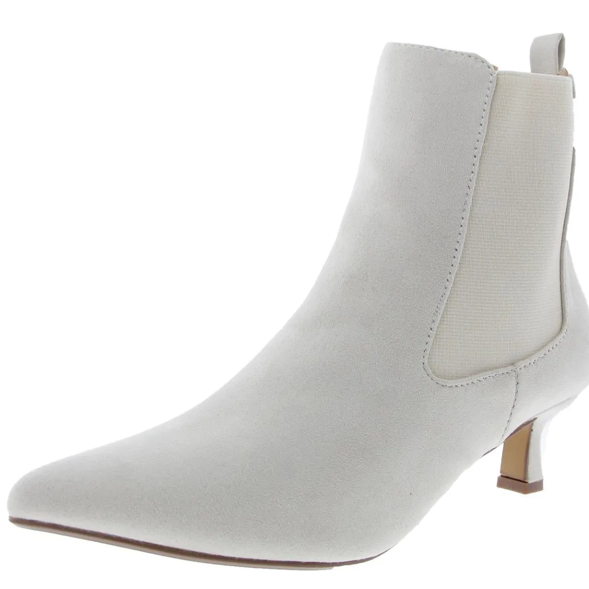 Tenlee Pointed Toe Kitten Heel Ankle Boots