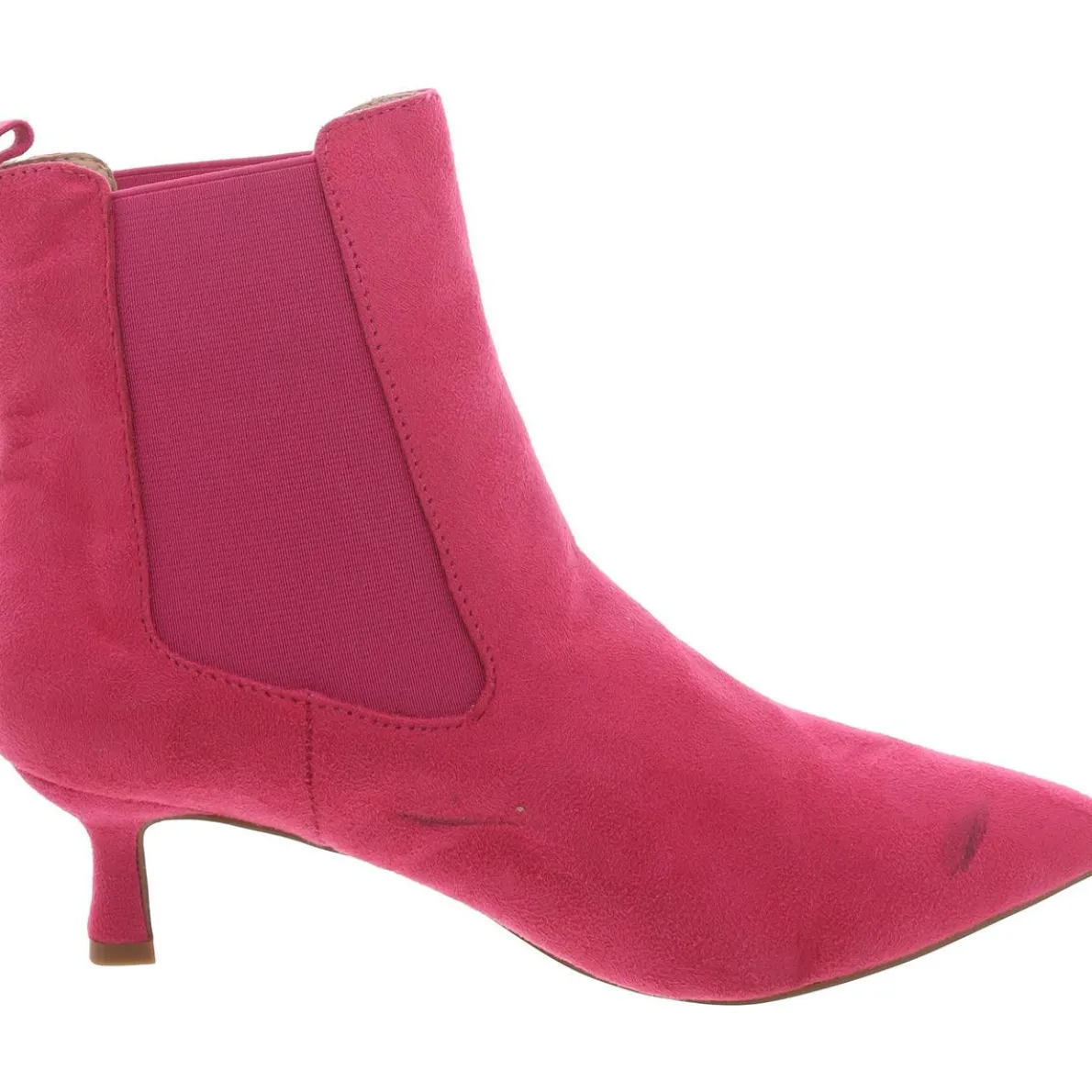 Tenlee Pointed Toe Kitten Heel Ankle Boots