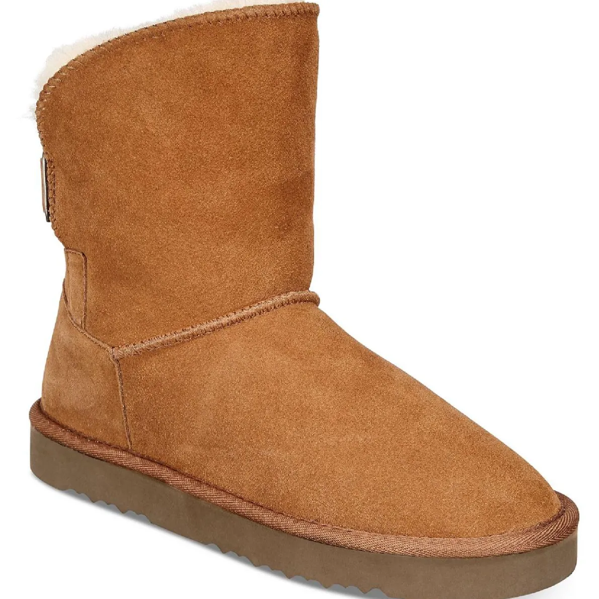 Teenyy Suede Pull On Ankle Boots