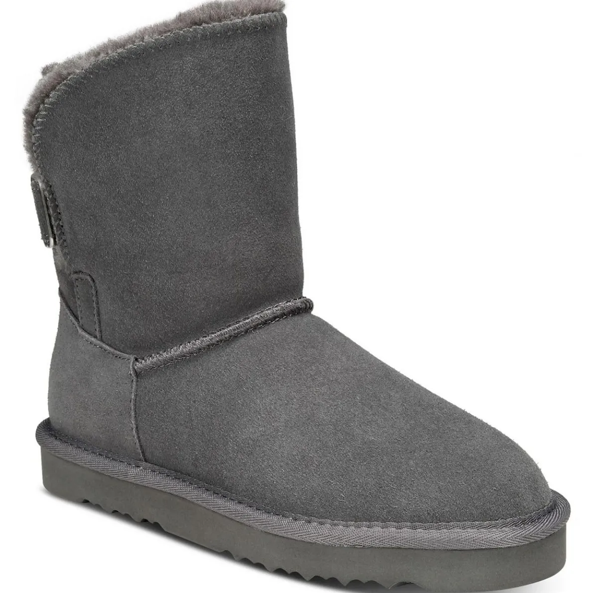 Teenyy Suede Pull On Ankle Boots