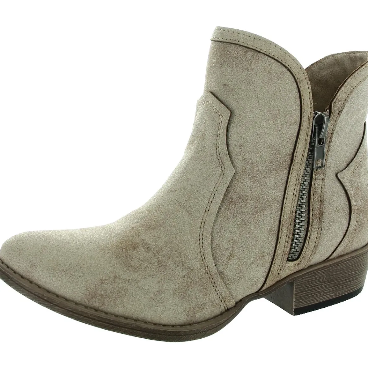 Evie Double Zipper Chelsea Boots