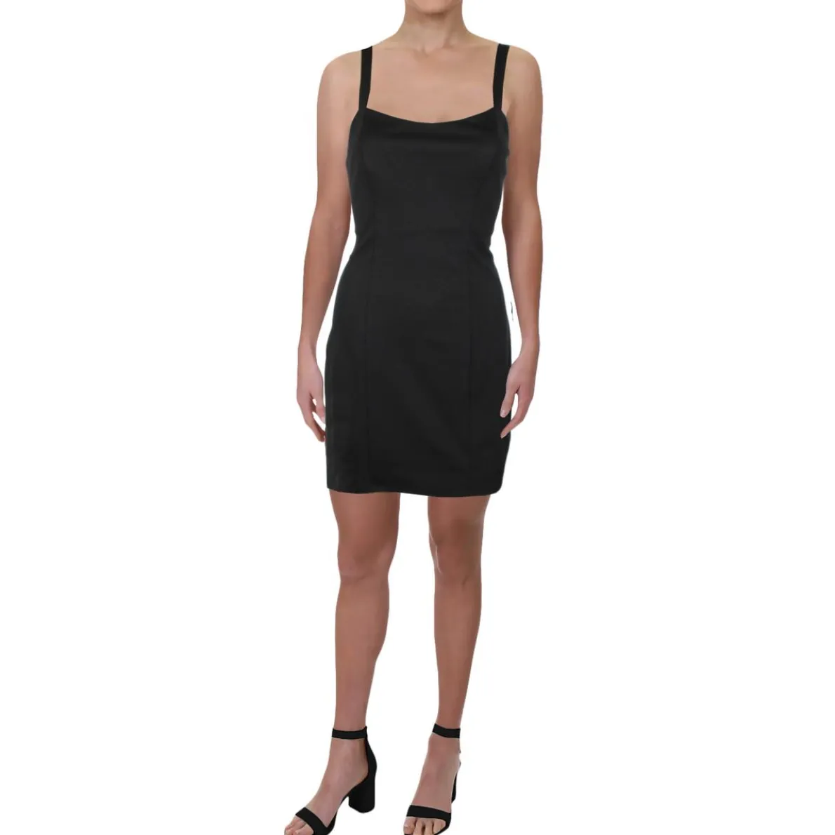 Juniors Knit Sleeveless Bodycon Dress