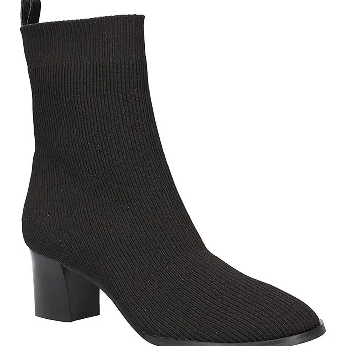 Picarus Leather Trim Knit Ankle Boots