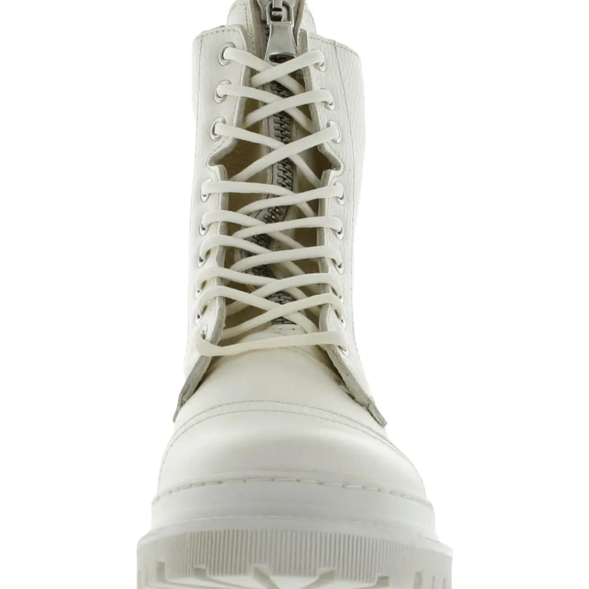 Guard Leather Round Toe Mid-Calf Boots