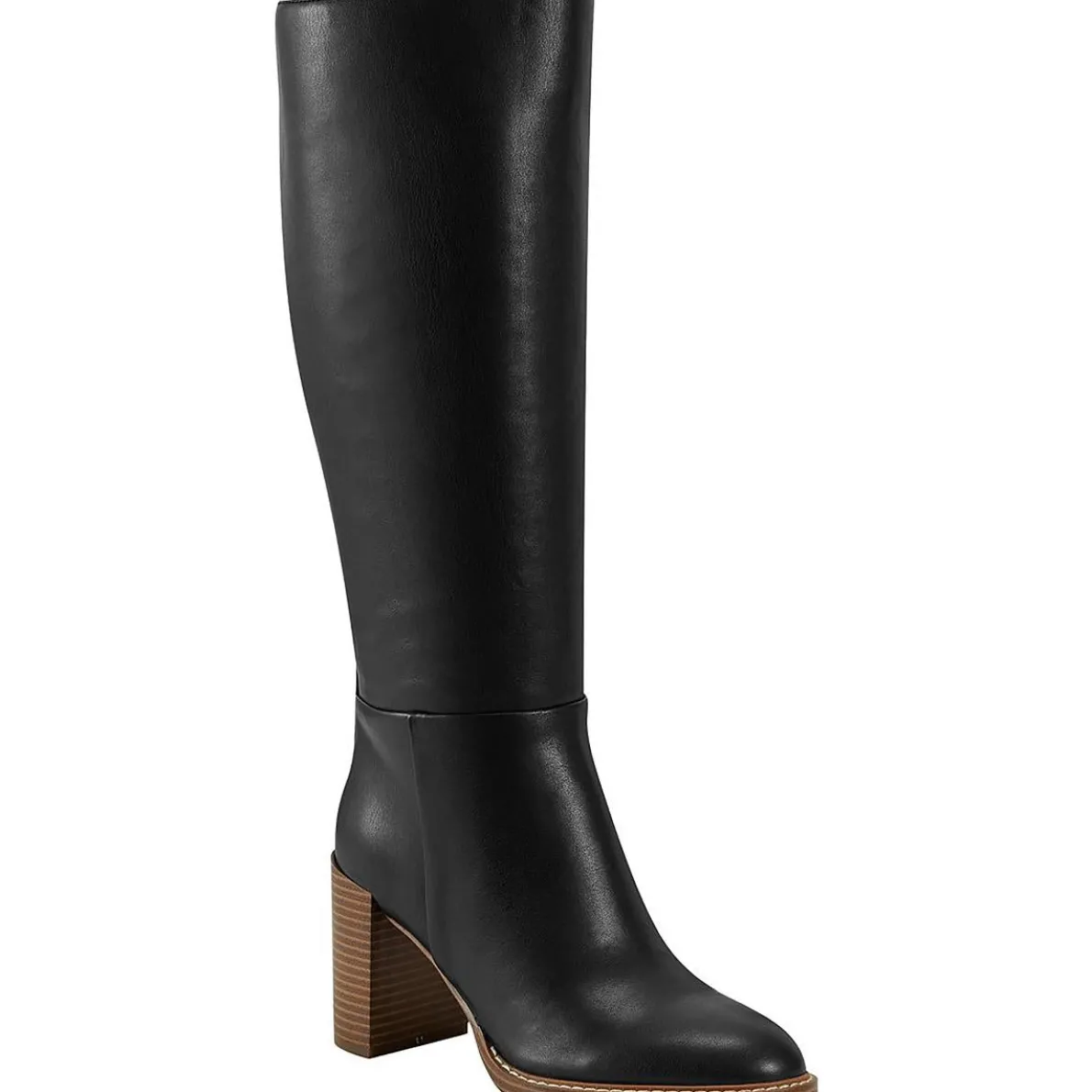 Gabey 3 Faux Leather Wide Calf Knee-High Boots