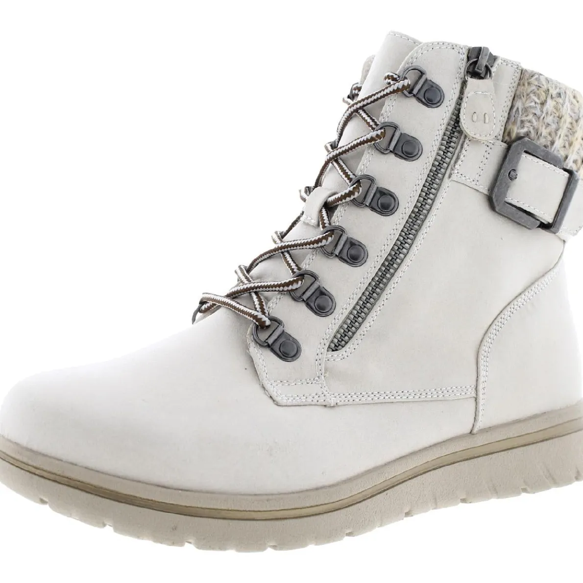 Hearty Faux Suede Winter & Snow Boots