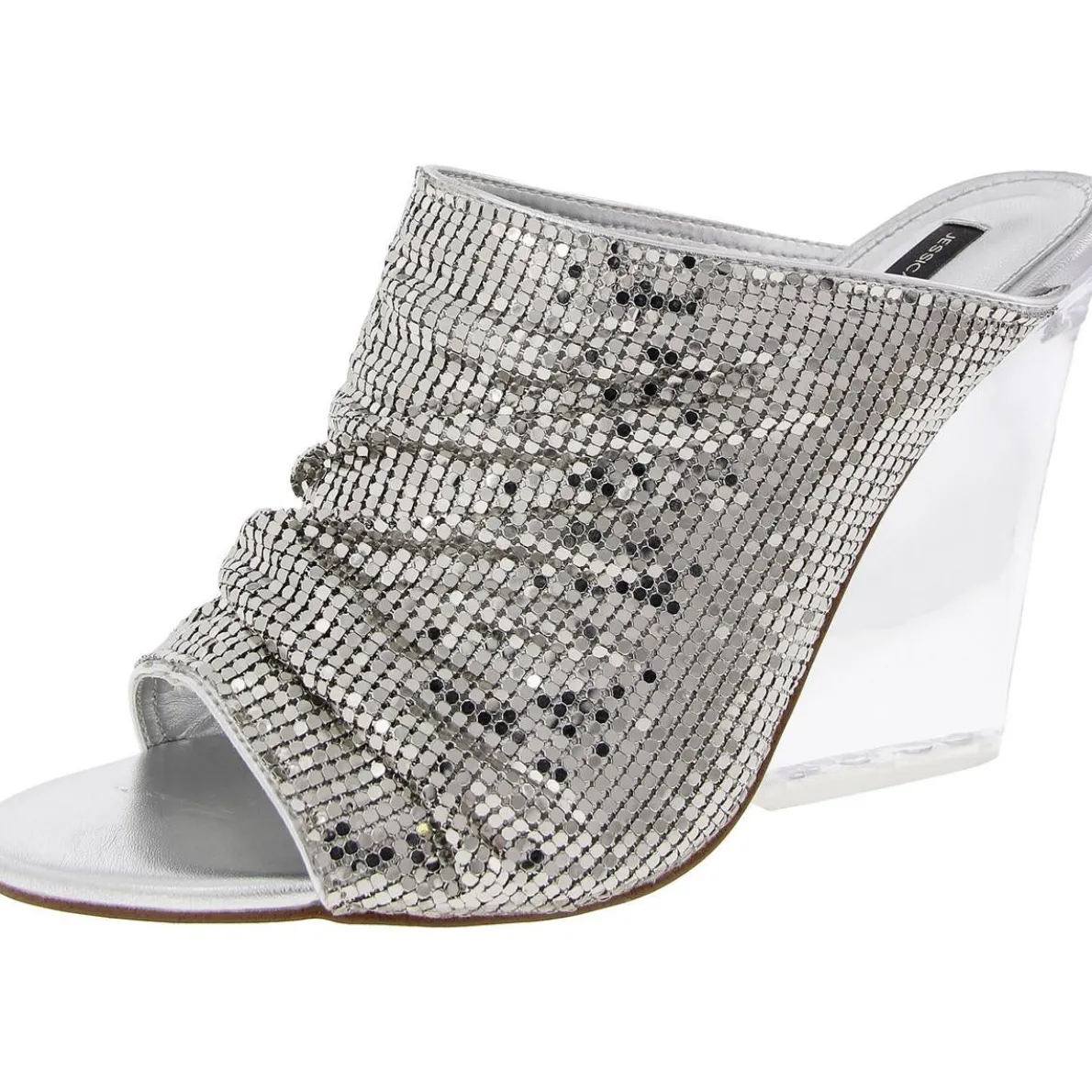 Adrienne Open Toe Slip On Wedge Sandals