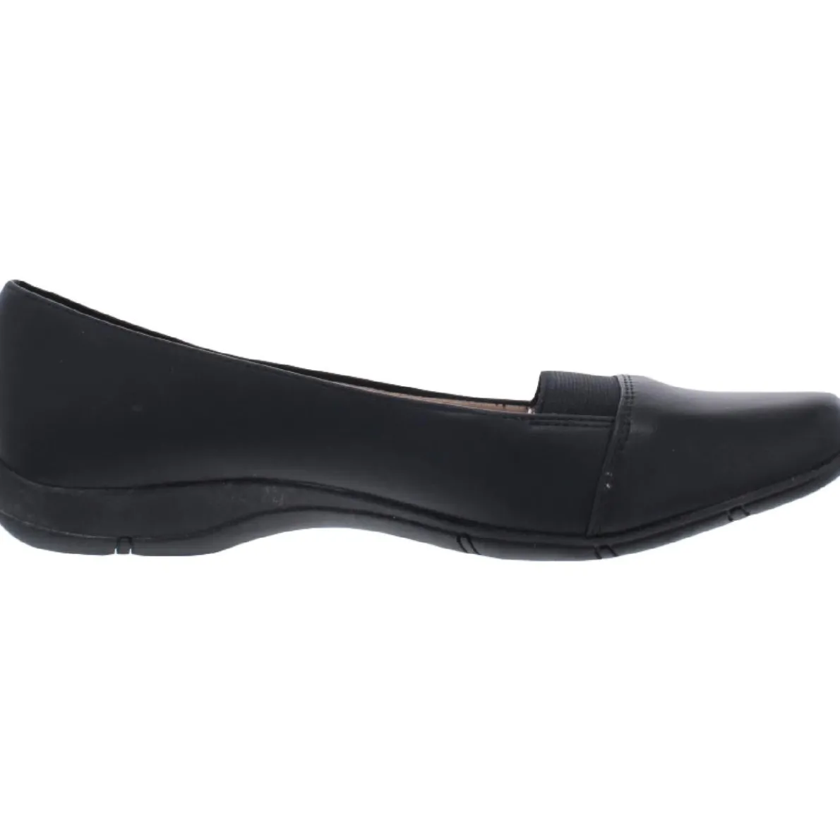Doris Faux Leather Square Toe Loafers