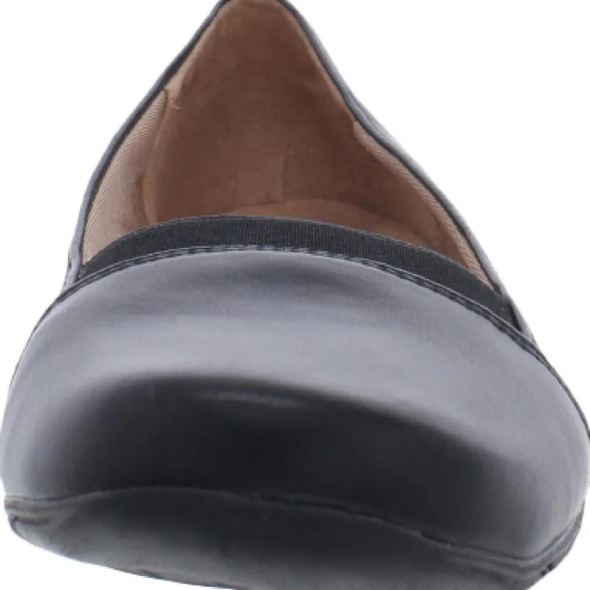 Doris Faux Leather Square Toe Loafers