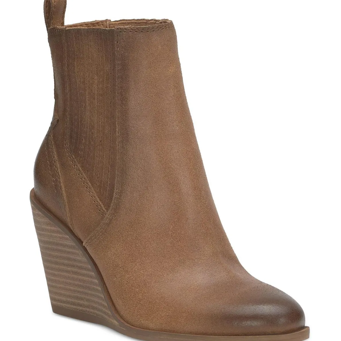 LKWILANO Laceless Leather Ankle Boots