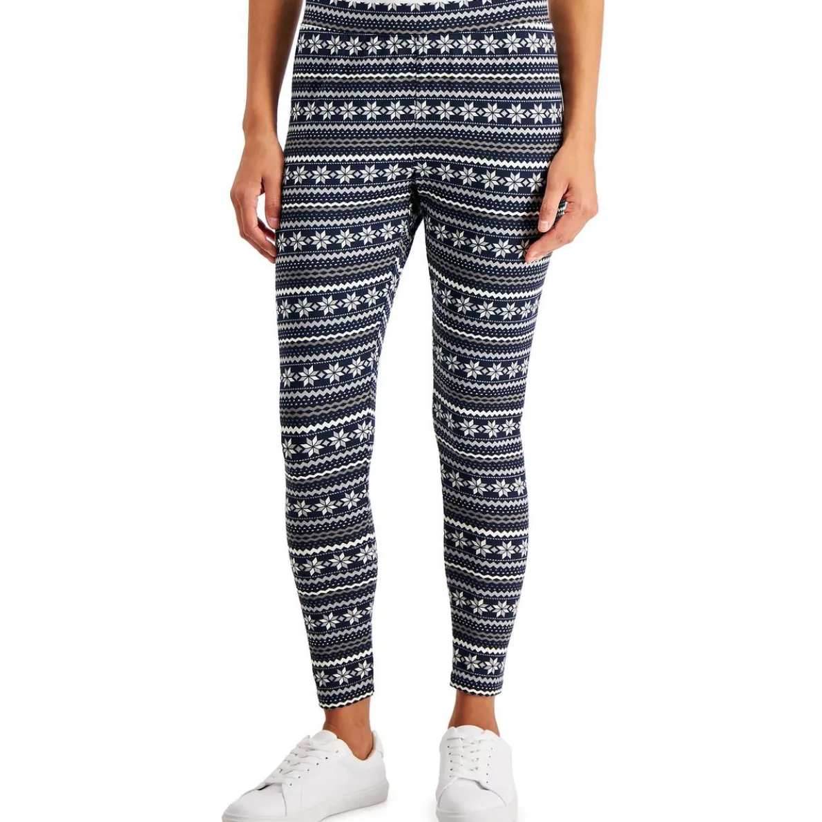 Knit Printed Leggings