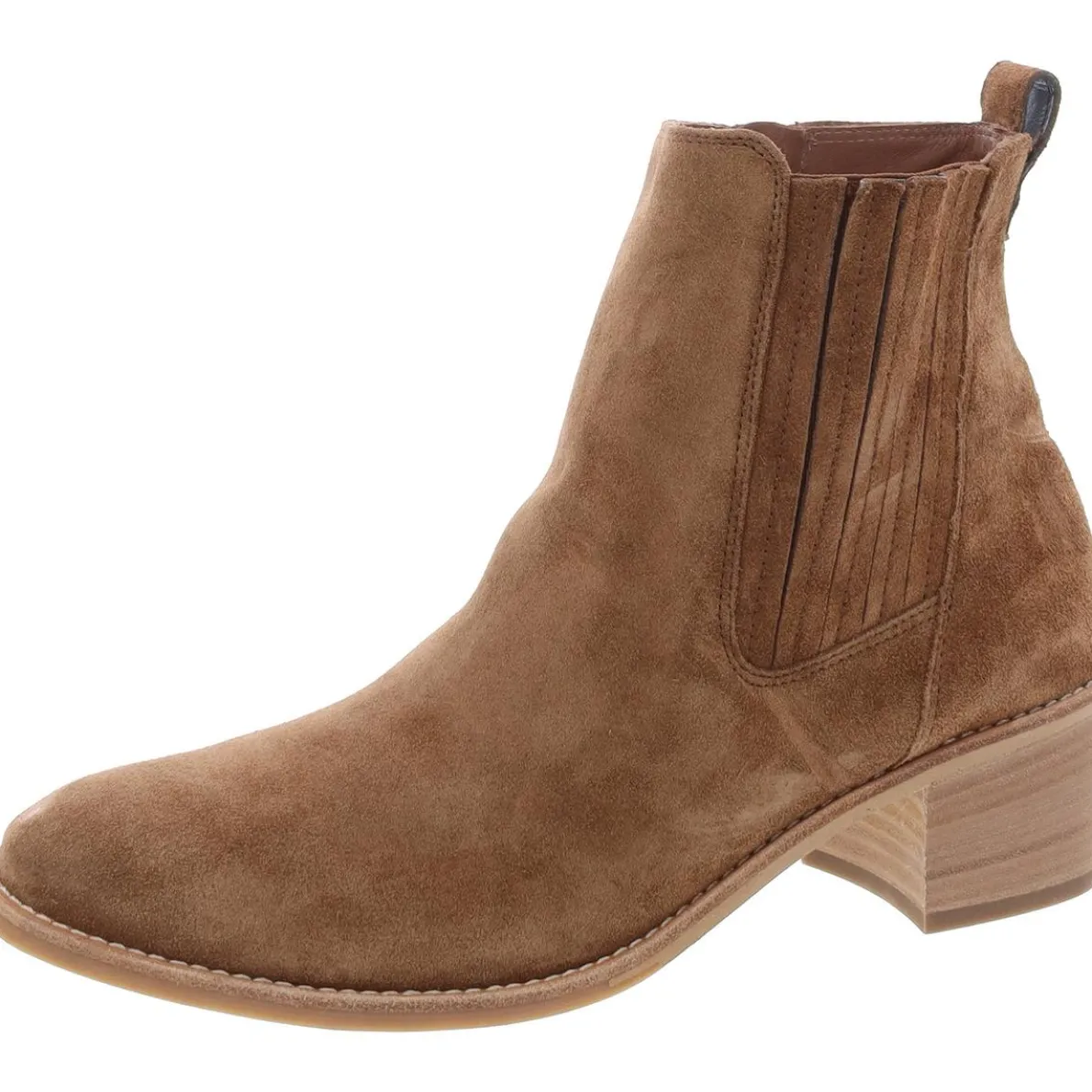 Sante Suede Block Heel Booties