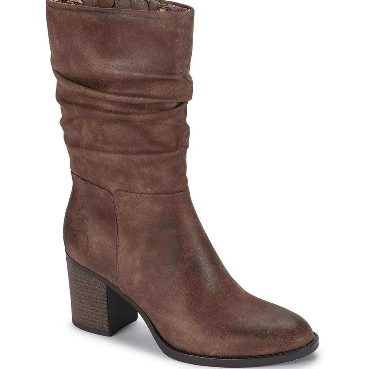 Raz Faux Suede Dressy Ankle Boots