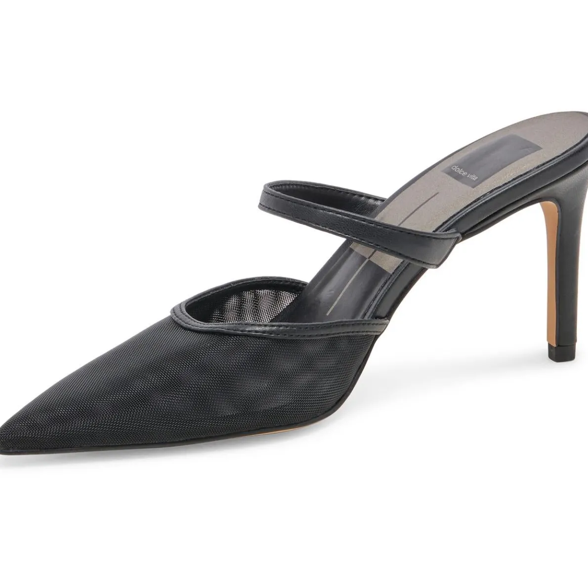 Katik Mesh Pointed Toe Mules