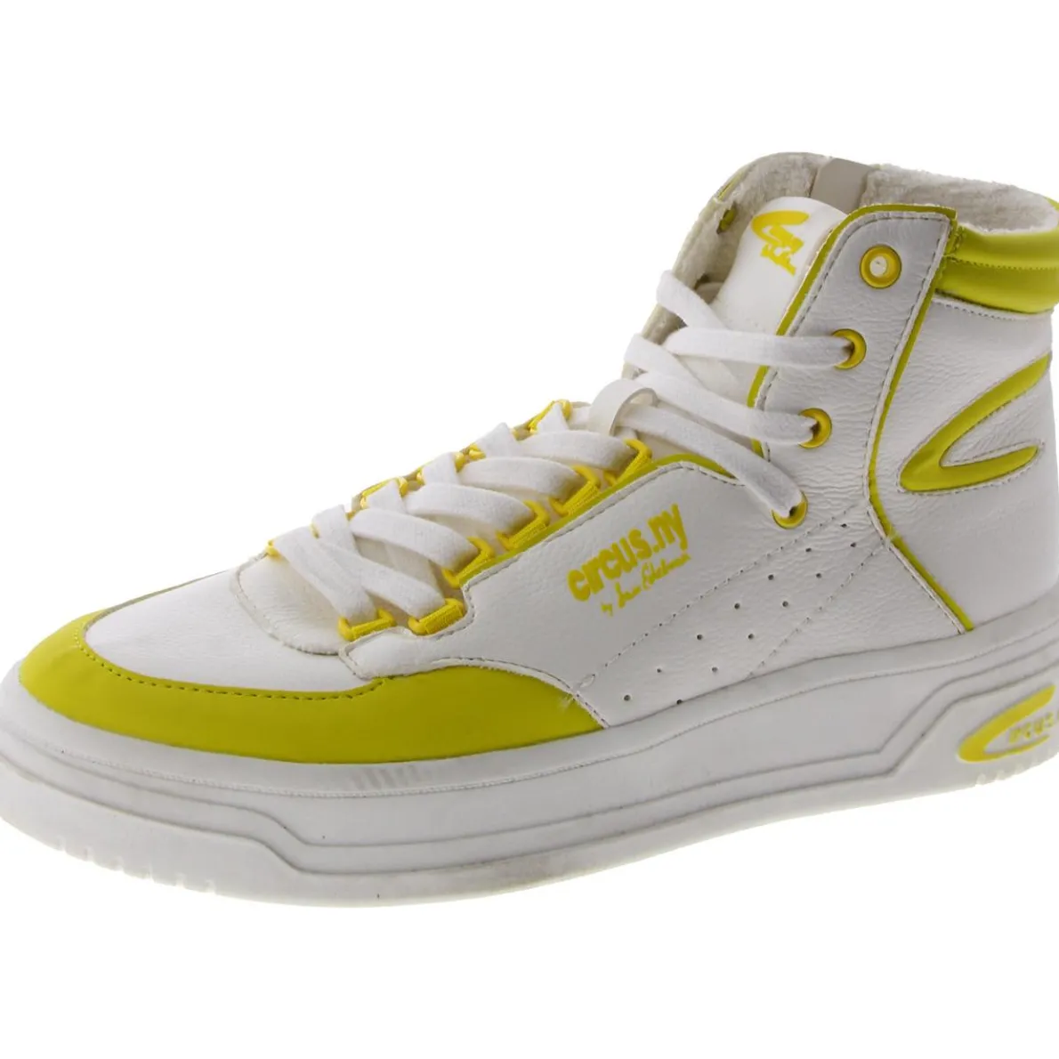 Irving Faux Leather Lifestyle High-Top Sneakers