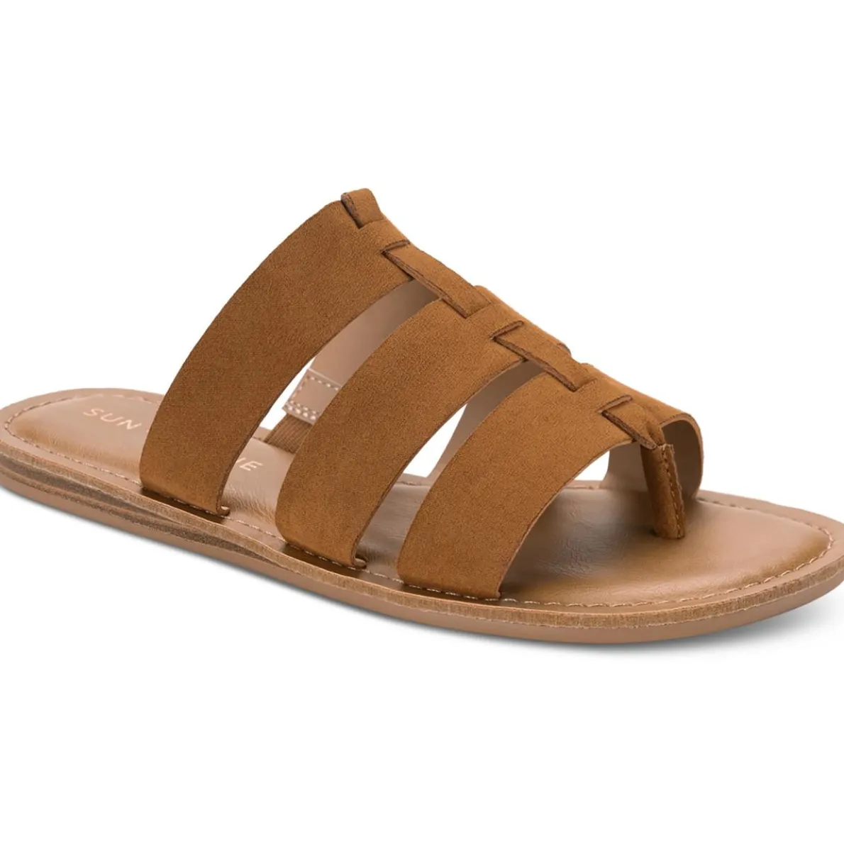 Oliaa Faux Suede Slide Sandals