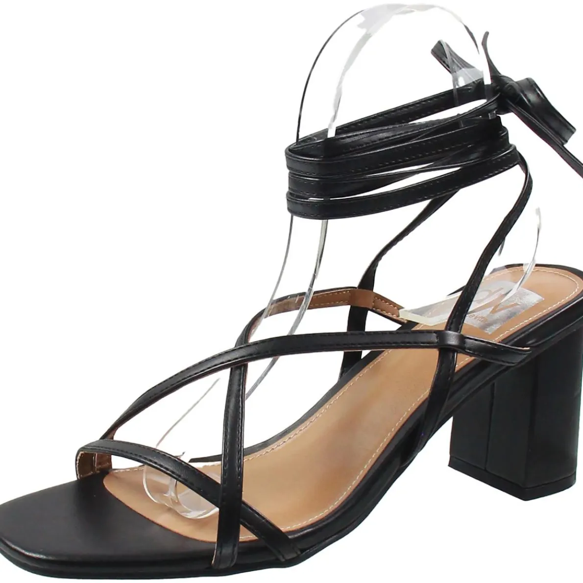 BHFO Block Heel Lace-Up Heels