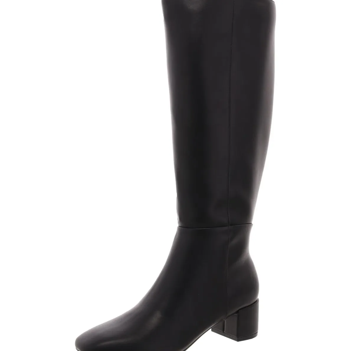 ADDYSON3 Cushioned Footbed Faux Leather Knee-High Boots
