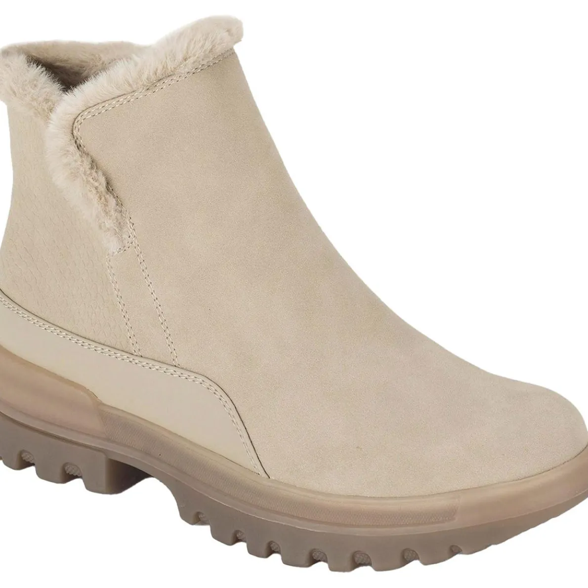 Noemi Faux Leather Cozy Winter & Snow Boots