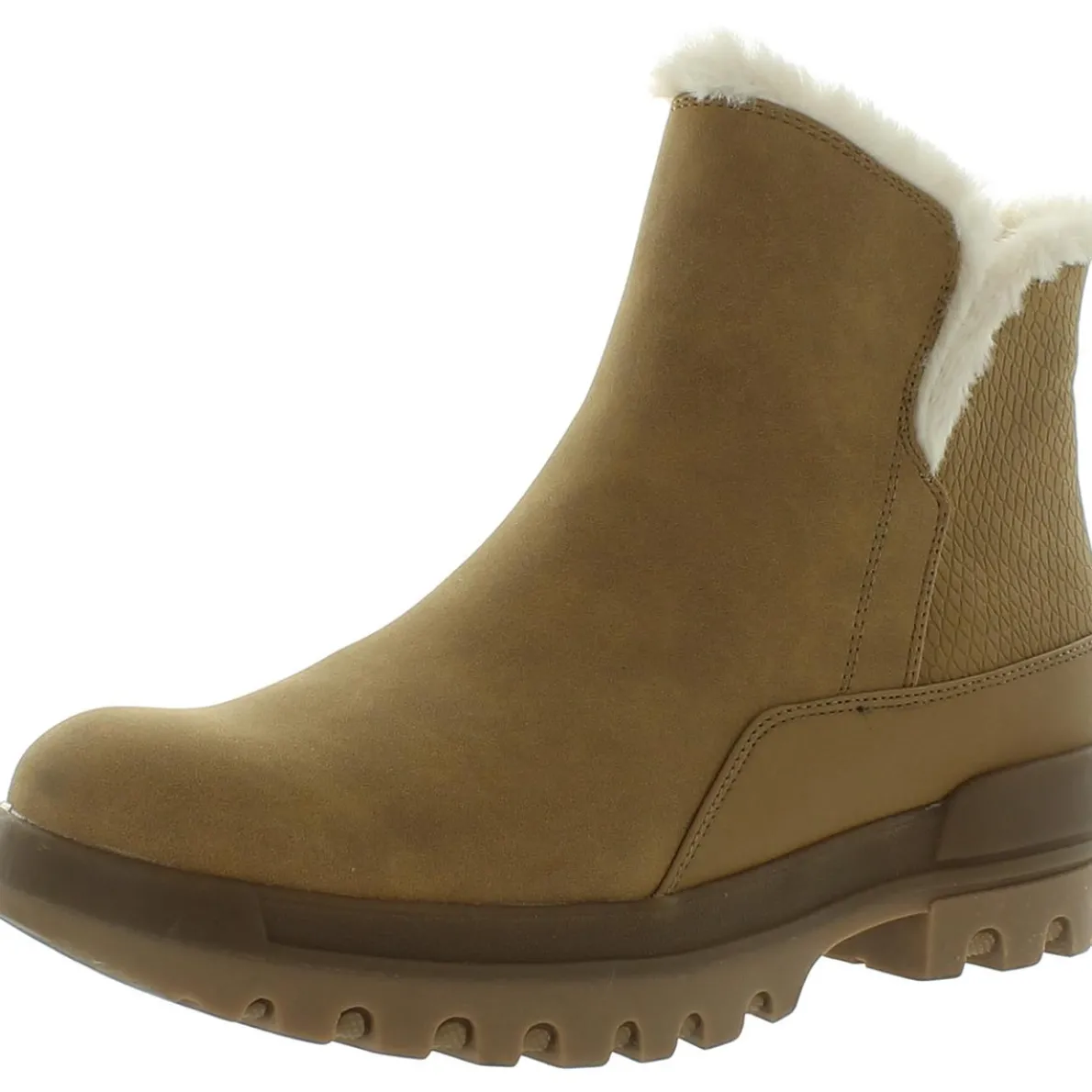 Noemi Faux Leather Cozy Winter & Snow Boots