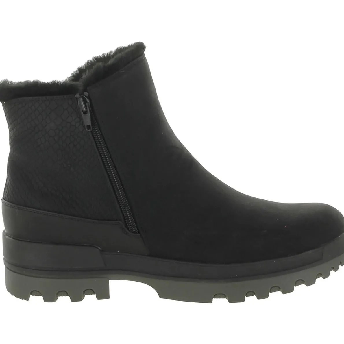 Noemi Faux Leather Cozy Winter & Snow Boots