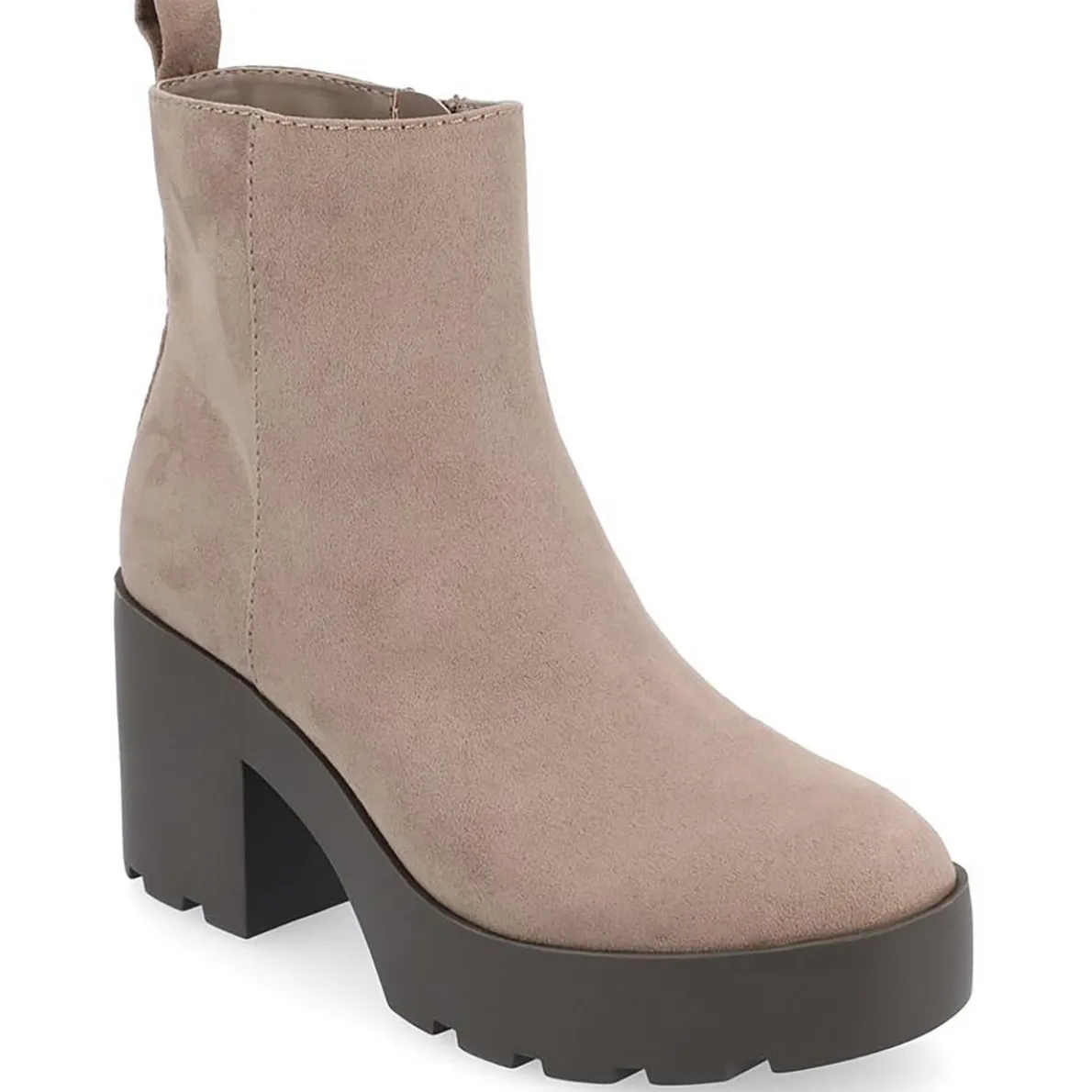 Cassidy Textured Zip Up Ankle Boots