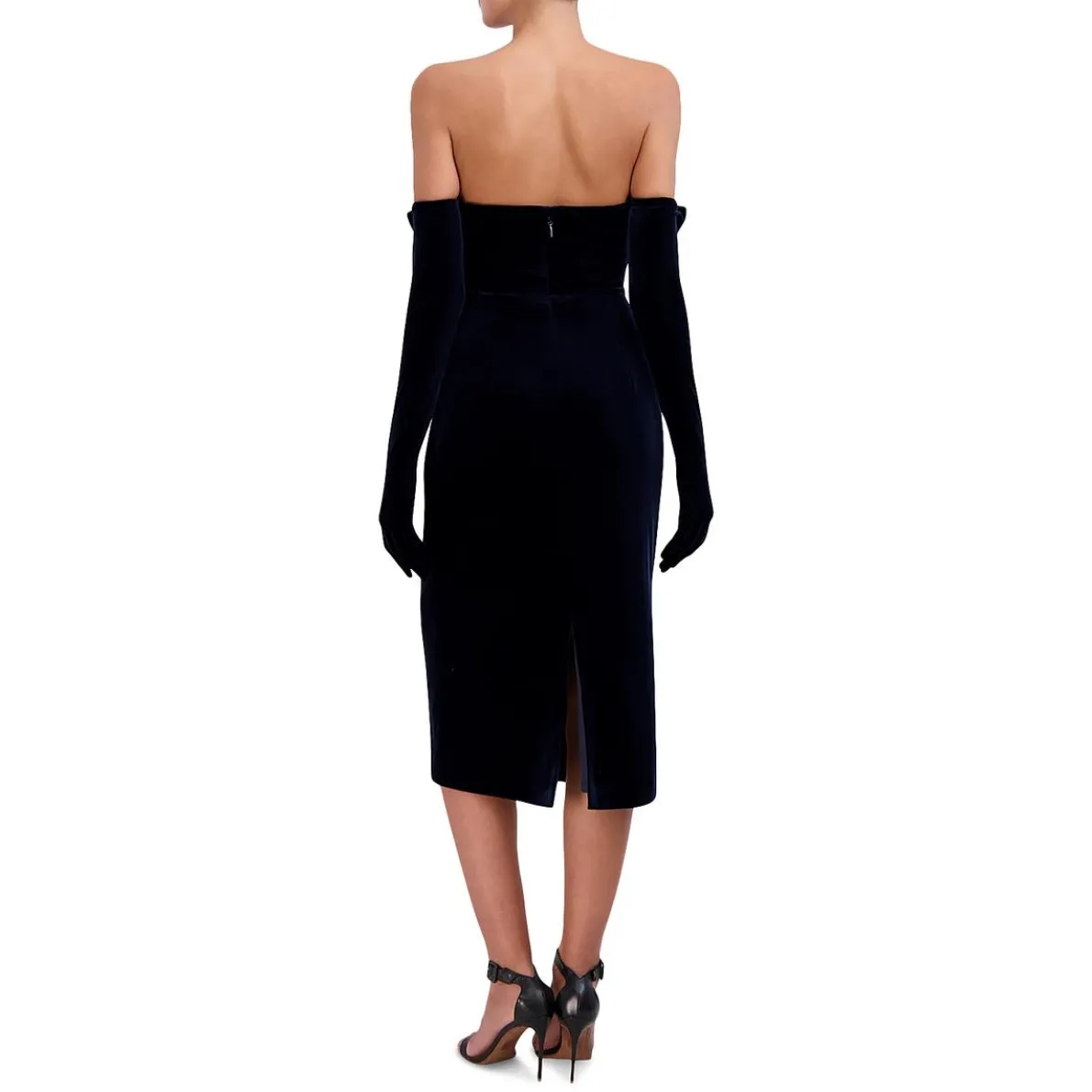 Velvet Gloves Midi Dress