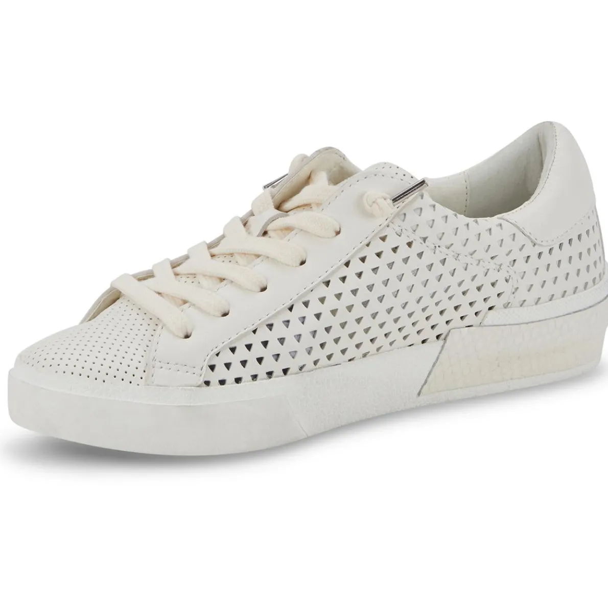 Zina Perf 360 Leather Lace-Up Casual And Fashion Sneakers