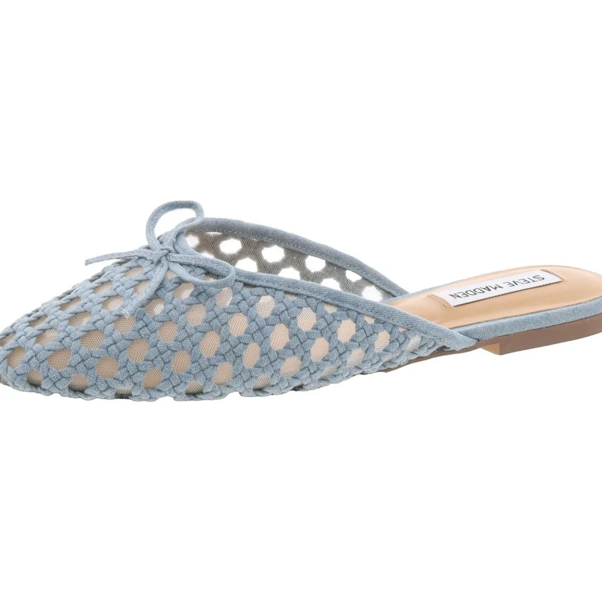 Birdee Cutout Mesh Lined Mule Sandals