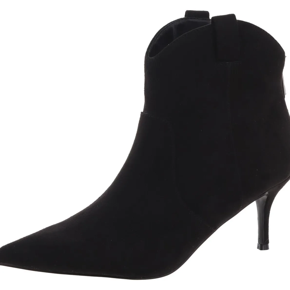 AUDEN Zipper Faux Suede Booties