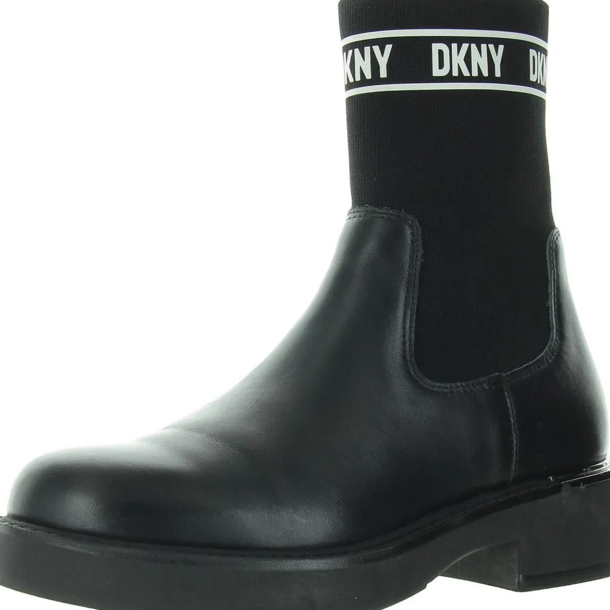 Padded Insole Faux Leather Chelsea Boots