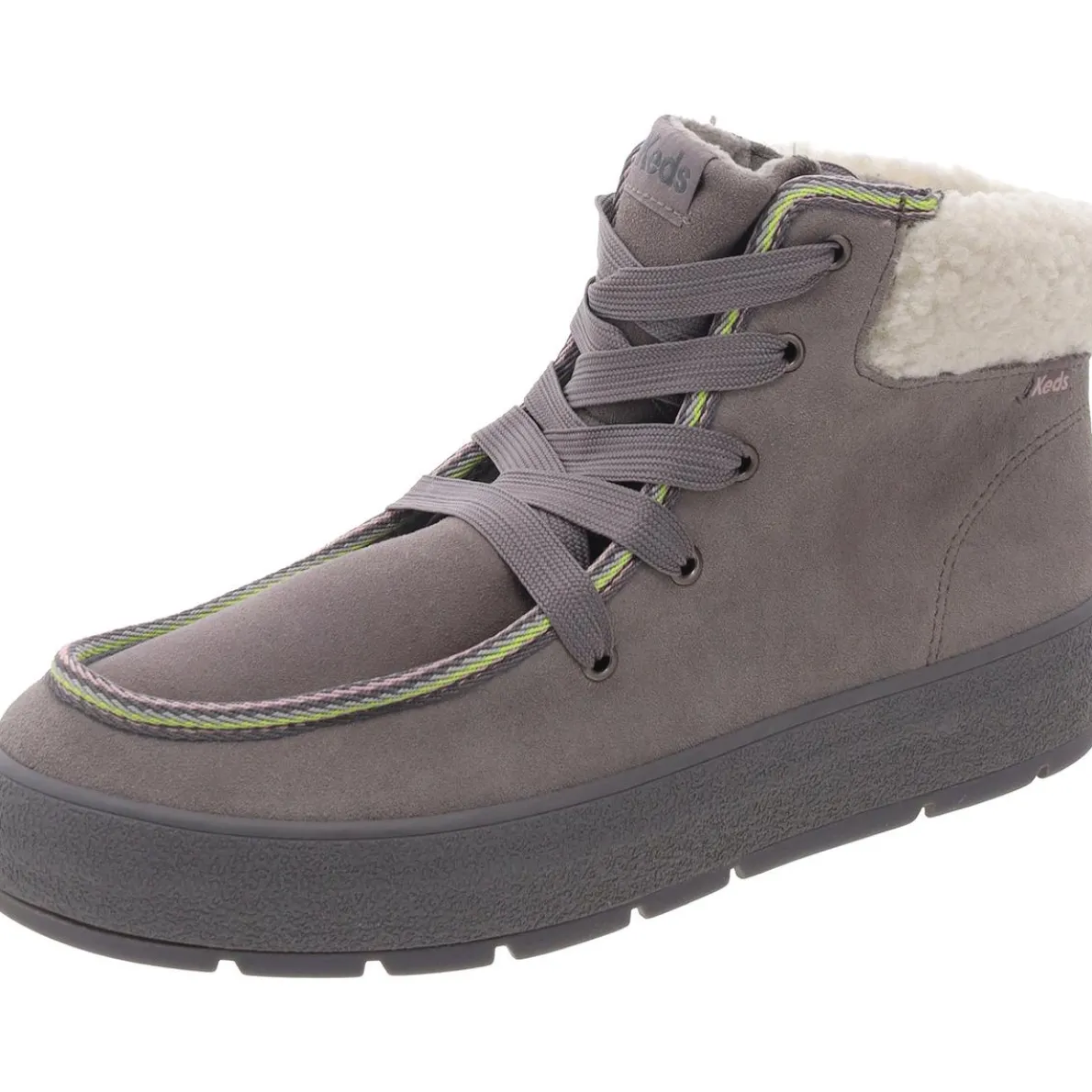 Explore Faux Fur Lined Faux Suede Booties
