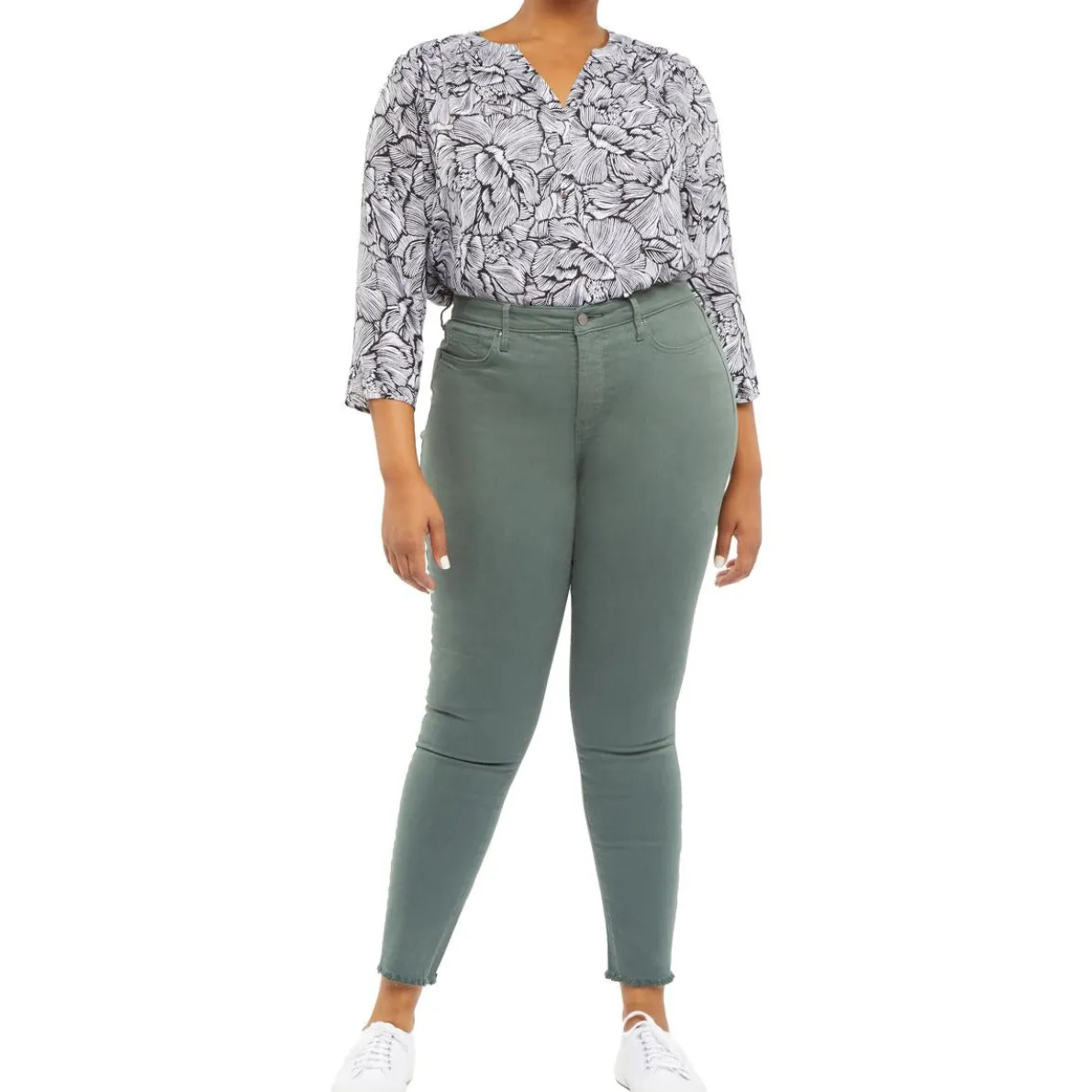 Plus Ami Tummy Slimming Denim Skinny Jeans