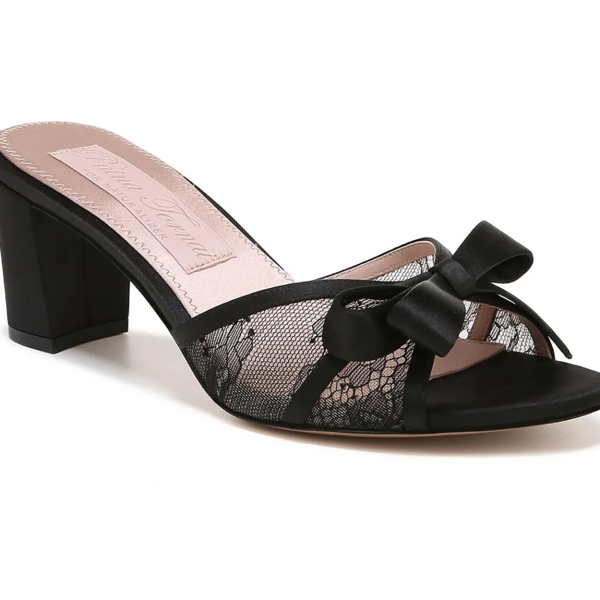 Alhubu Lace Slip On Heels