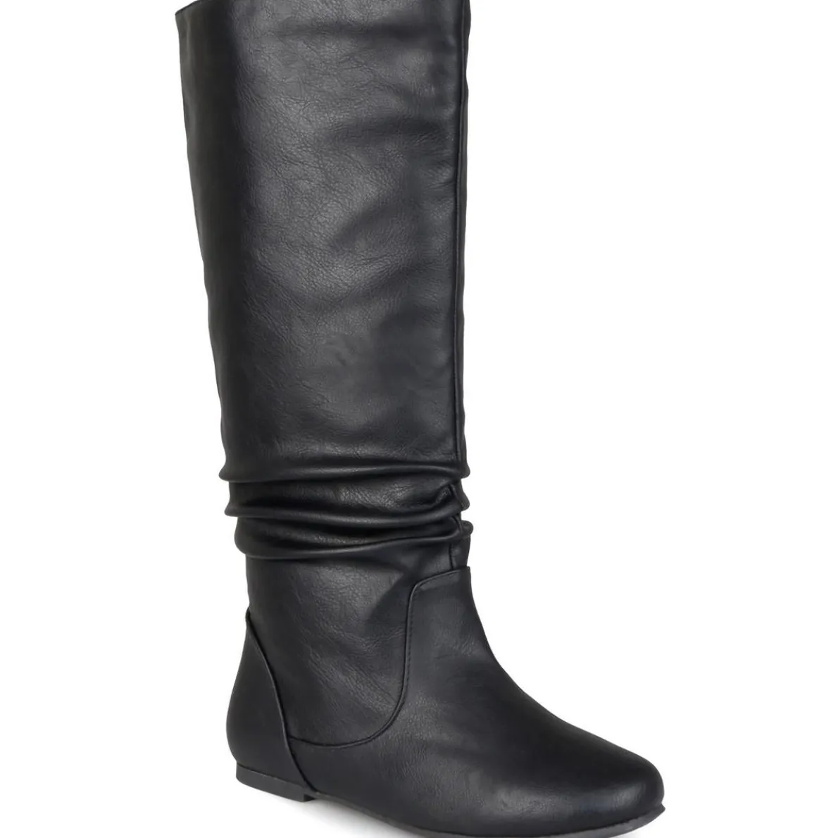 JAYNE Leather Mid-Calf Boots
