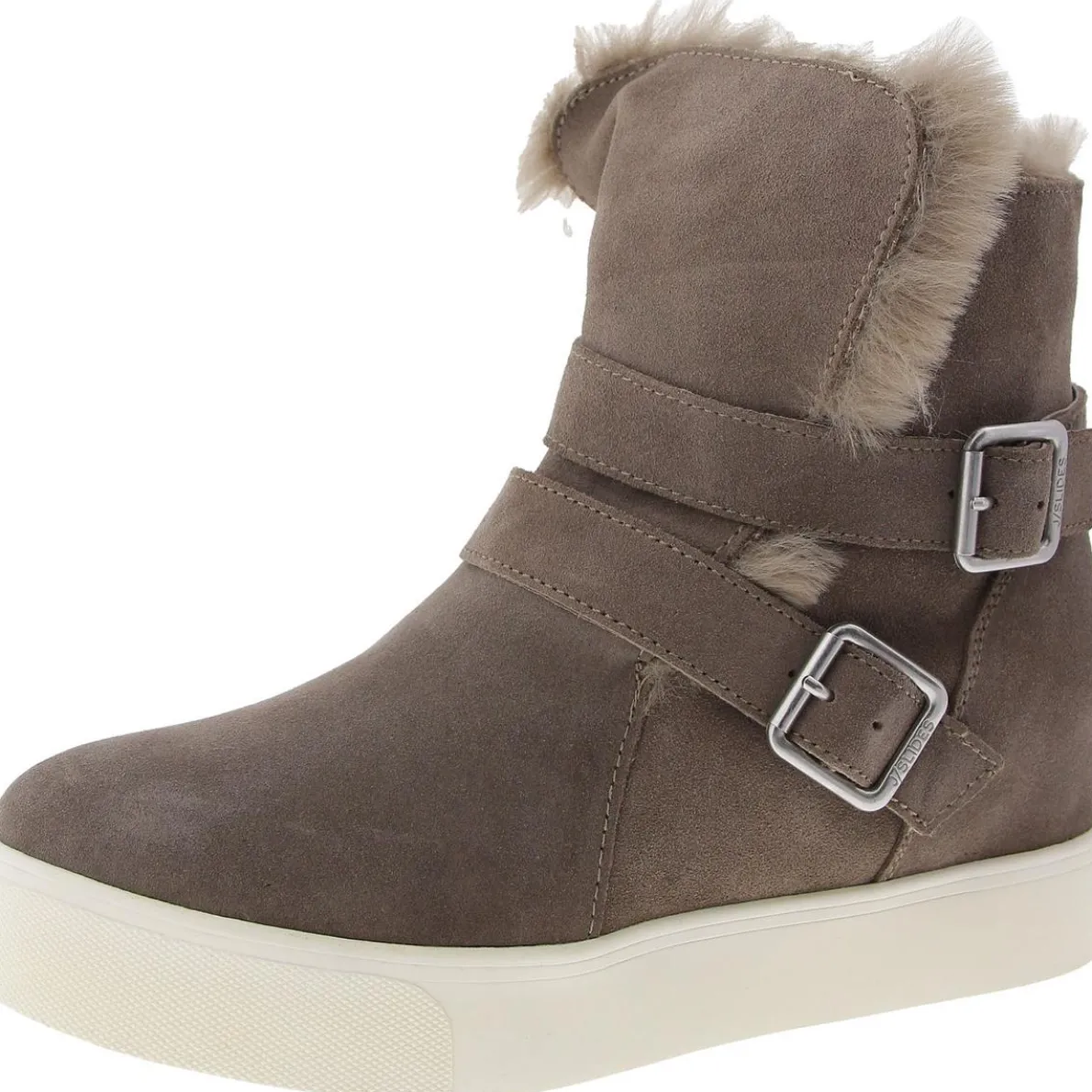 Faux Fur Lined Shearling Boots
